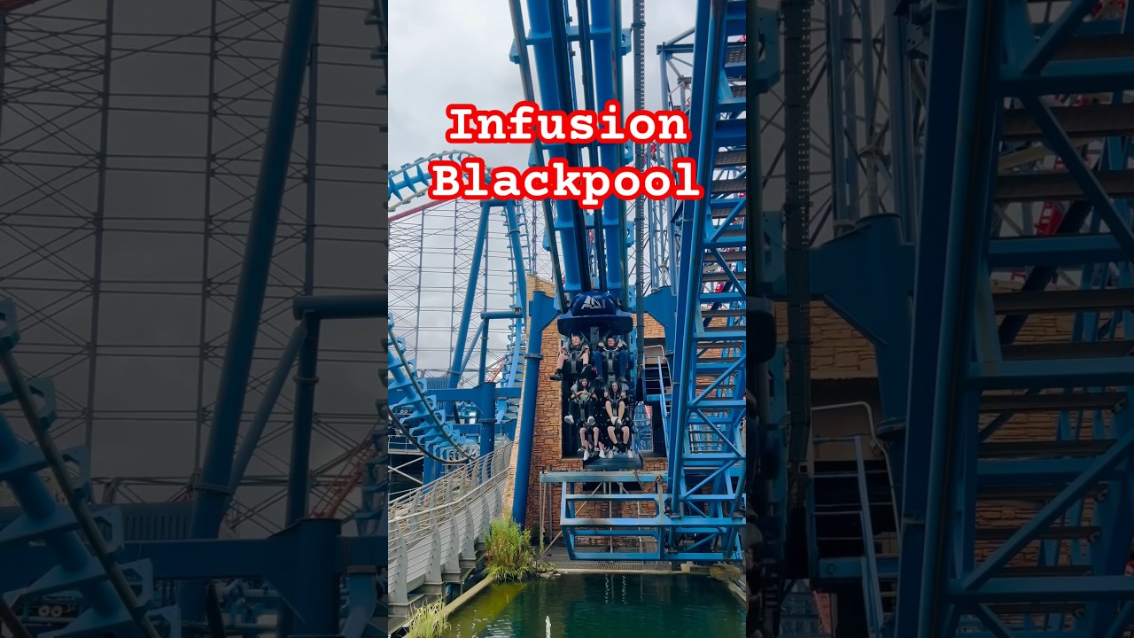 Is Infusion REALLY that BAD at Blackpool Pleasure Beach?? 🎢🎢 #rollercoaster #themepark #coaster