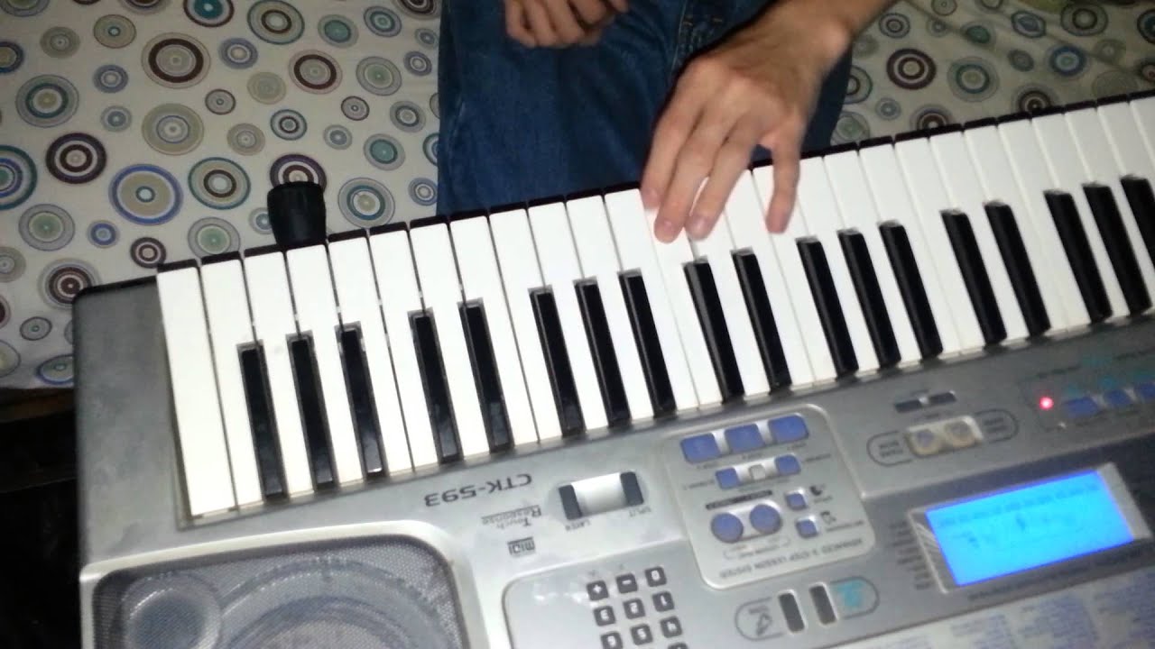 Christine theme song John Carpenter keyboard cover