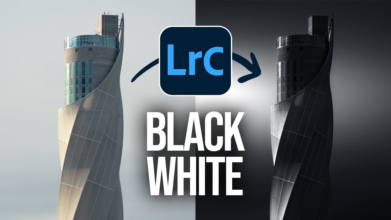 How to Edit BLACK & WHITE PHOTOS using ONLY Lightroom!