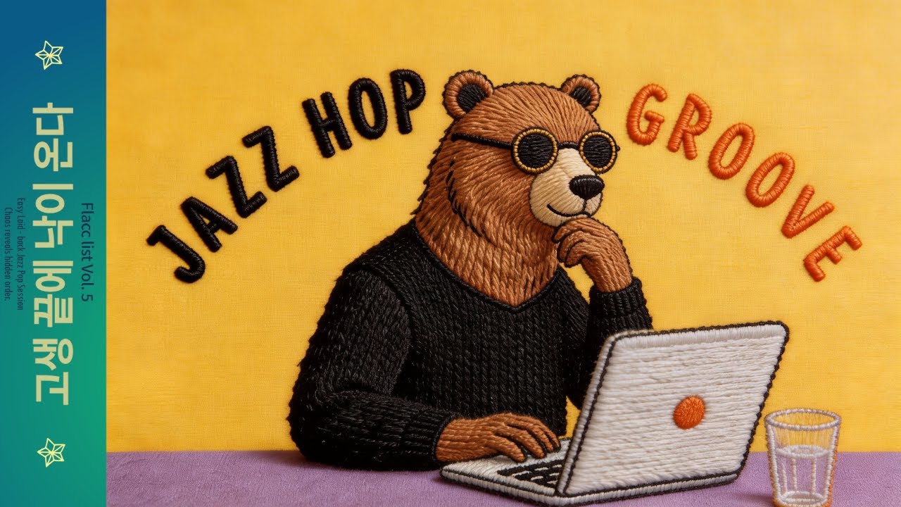 𝙿𝚕𝚊𝚢𝚕𝚒𝚜𝚝: the Bear knows, where the Groove lies 🍯 | JAZZ HOP | laid-back | Vol. 5 | 재즈힙합 · 힙합