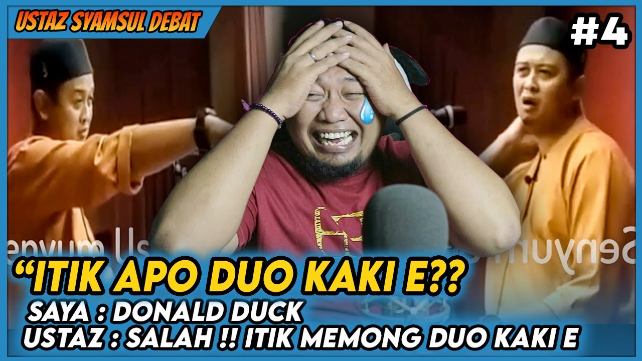 NGAKAK 🤣❗️TEKA TEKI JEBAKAN 🔐 USTAZ SYAMSUL DEBAT | REACTION