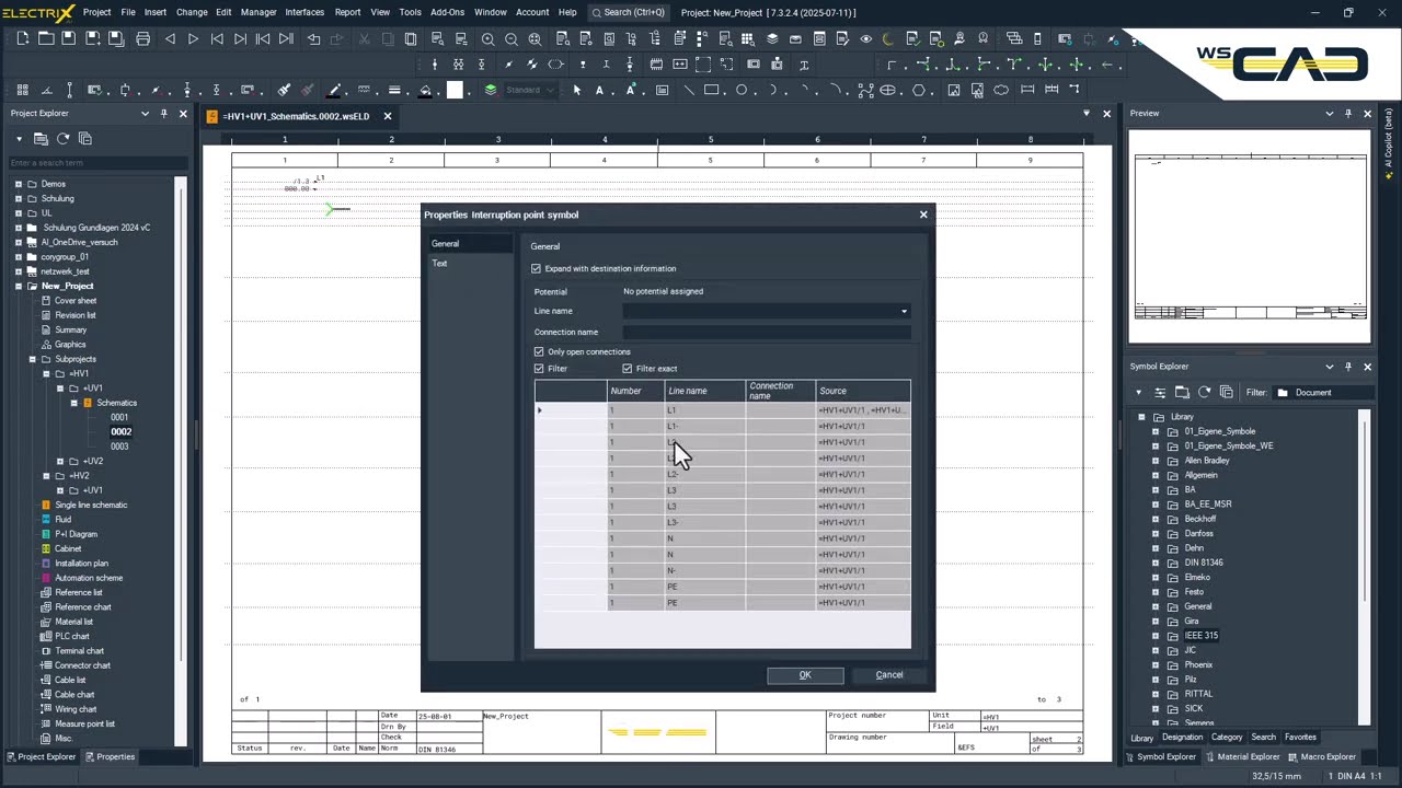 WSCAD Tutorial | Placing Parts | First steps in ELECTRIX AI