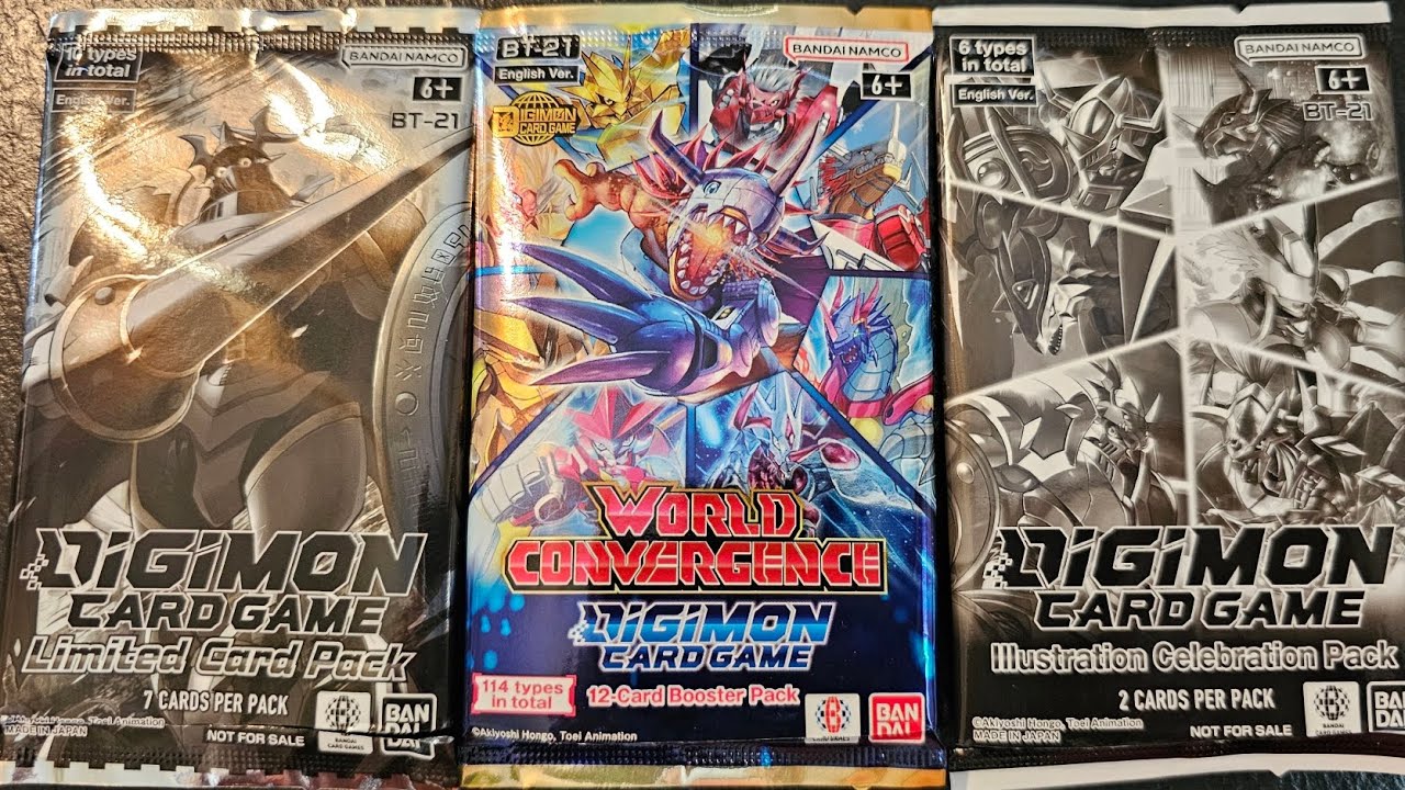 Box Opening: Digimon Card Game World Convergence BT-21 ×2 Part 2