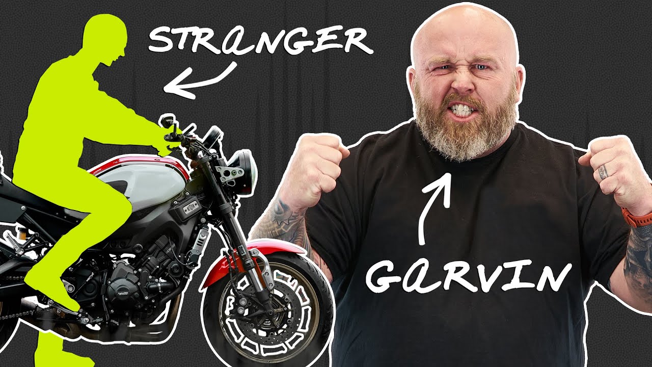 There's a Stranger on My Motorcycle! with Patrick Garvin | Highside/Lowside Clip