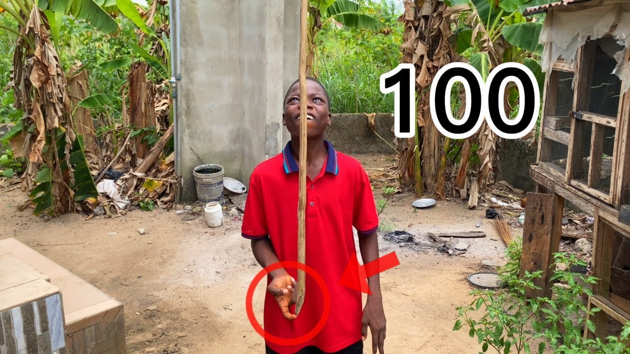 Balancing This Stick With ONE Finger… Can I Reach 100? 😳🔥