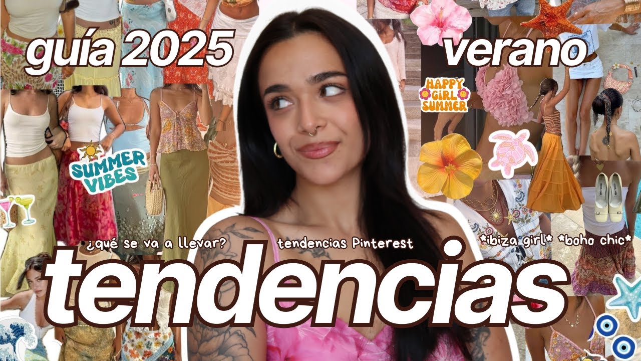 TENDENCIAS VERANO 2025 🌞 | Colores, est&eacute;ticas y outfits (inspo Pinterest)