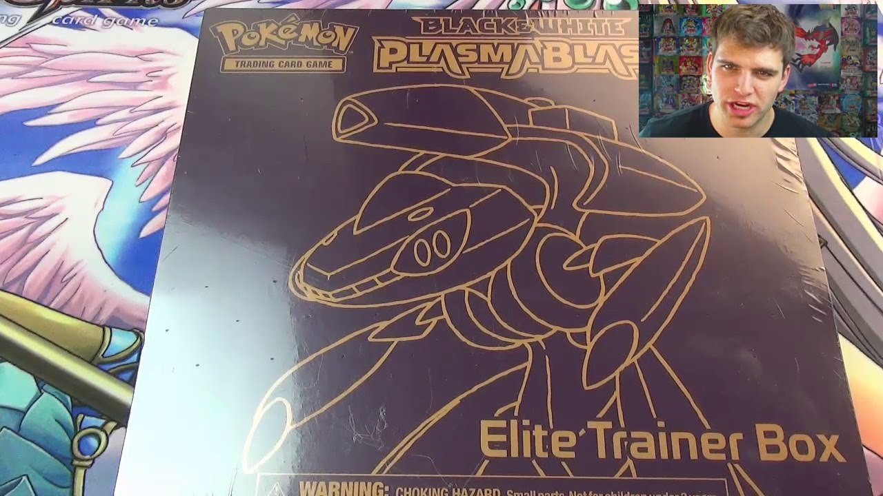 Best Pokemon Black and White Plasma Blast Elite Trainer Box Opening!