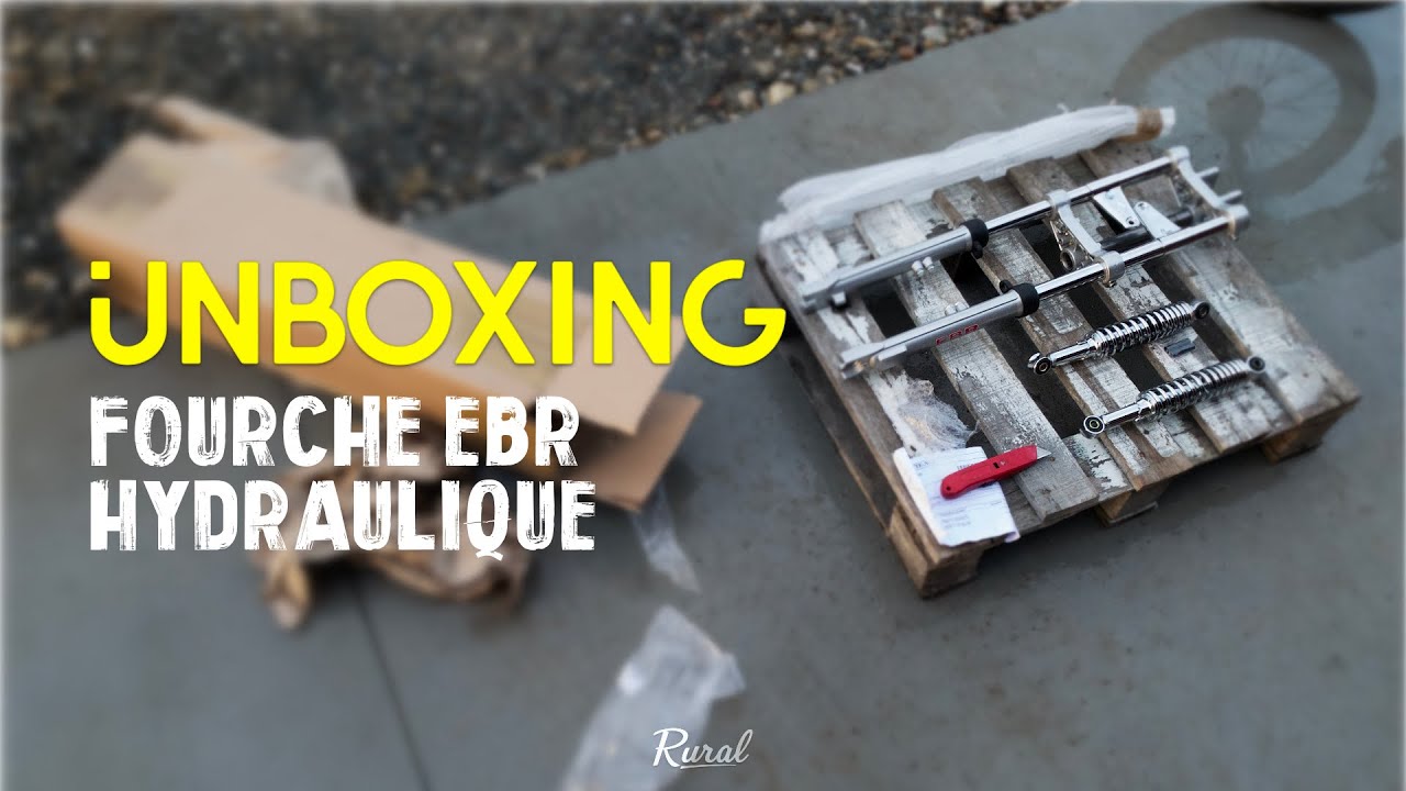 Fourche EBR Hydraulique + Amortisseurs ,notre avis !😬[103 & 51]