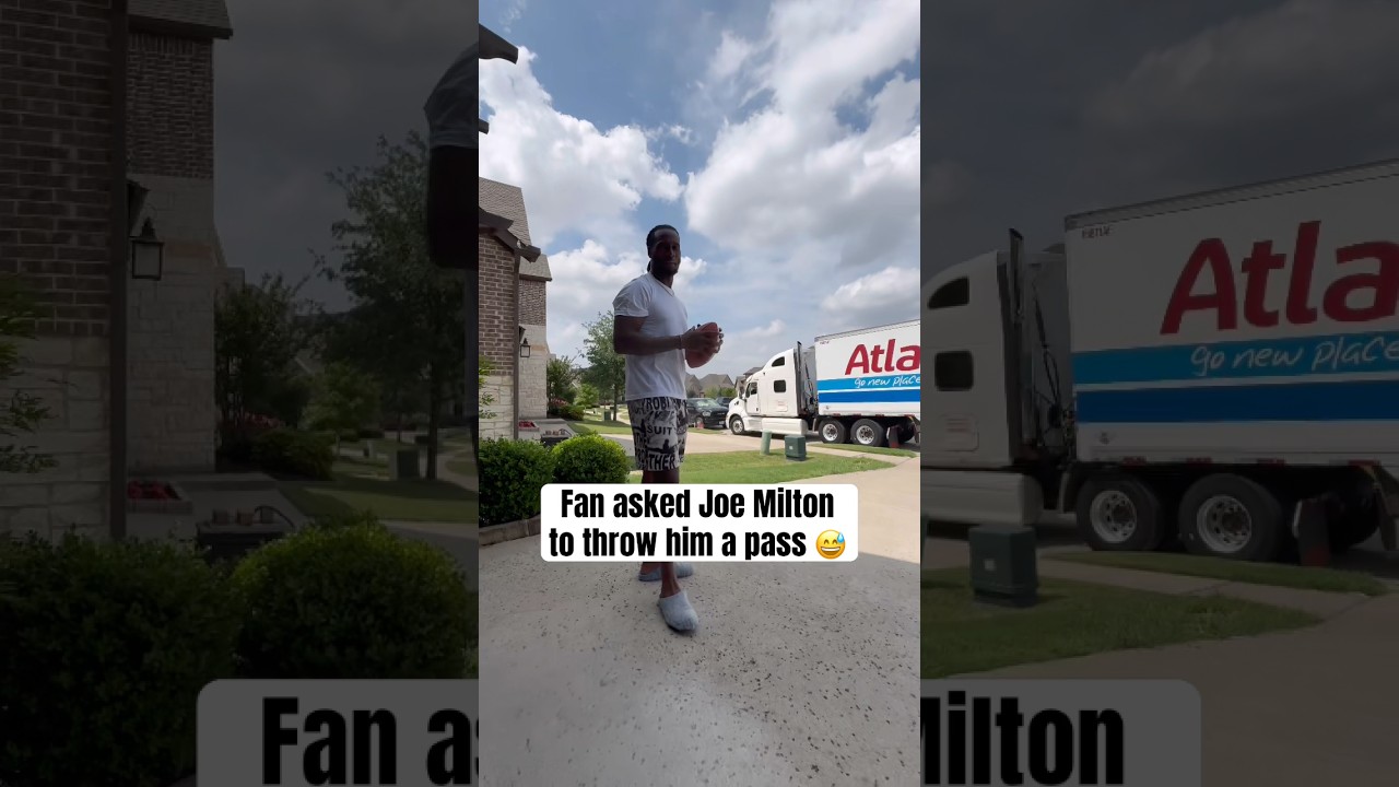 Milton didn&rsquo;t go easy on him 🤣 (via eliud.g15/TikTok)
