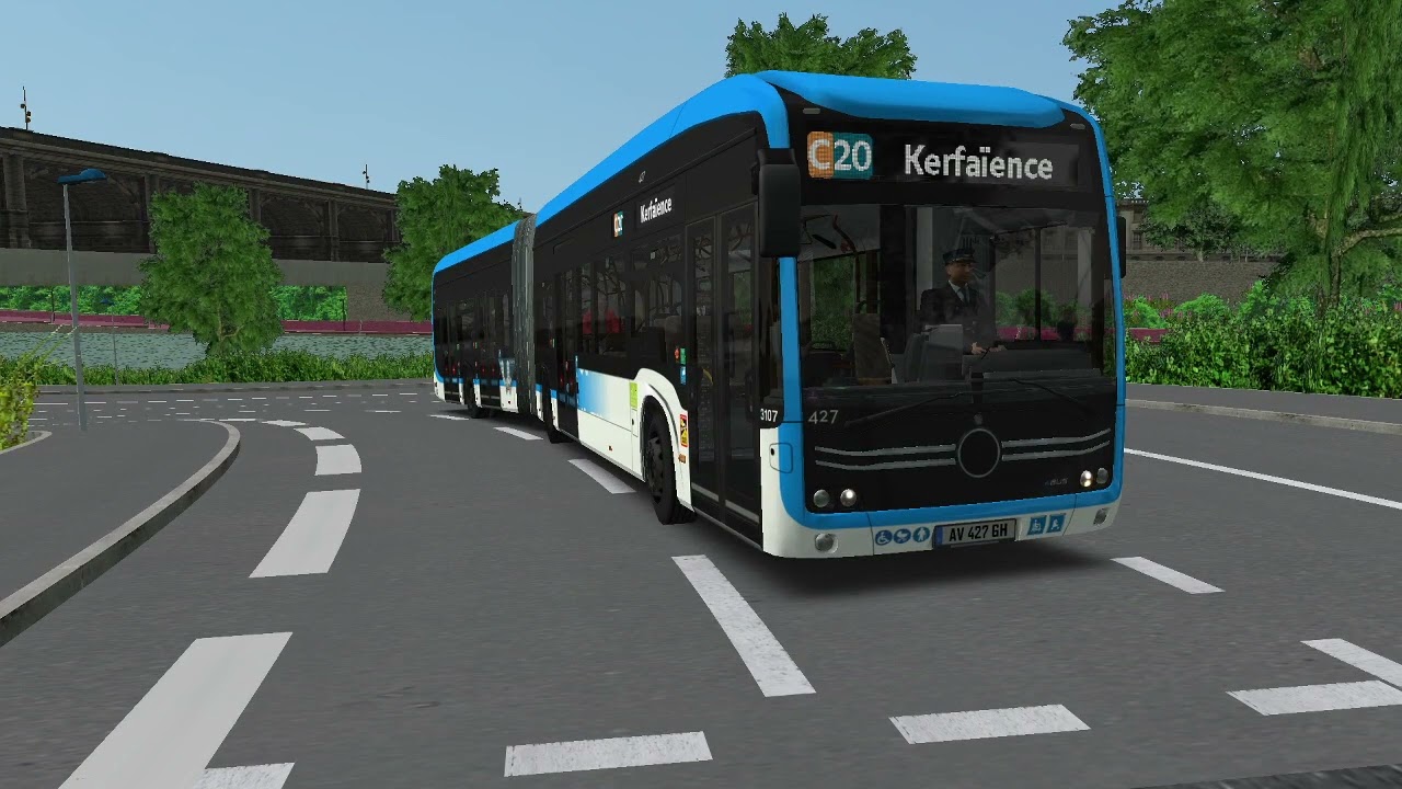 OMSI 2 Saint Servan Line C20. E-Citaro G