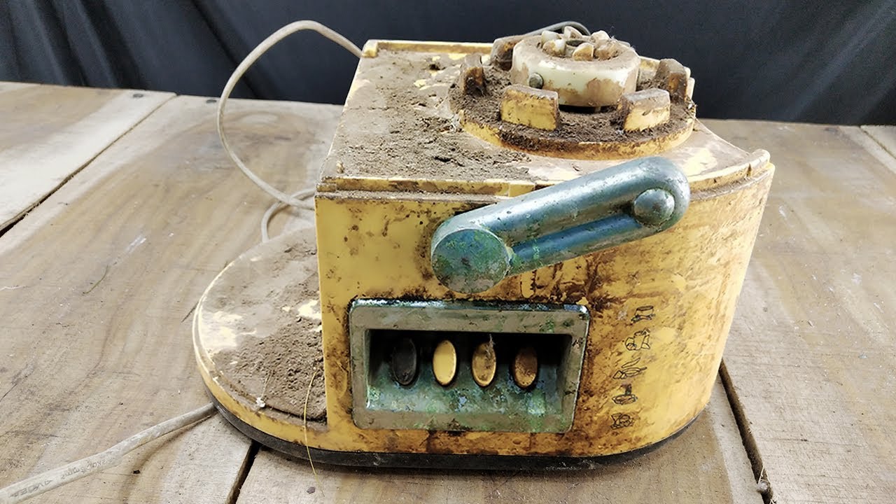 Complete Restoration of Old & Non Functional Electric Blender