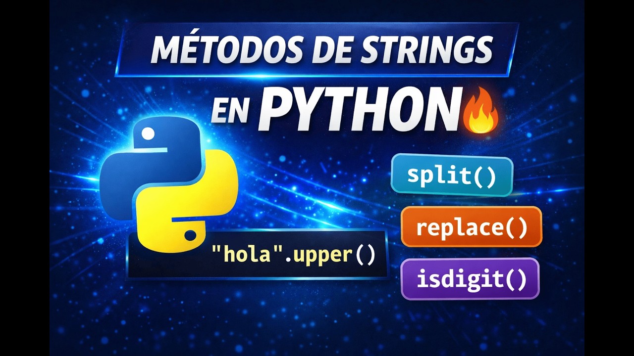 Métodos de strings en Python explicados fácil (con ejemplos prácticos)