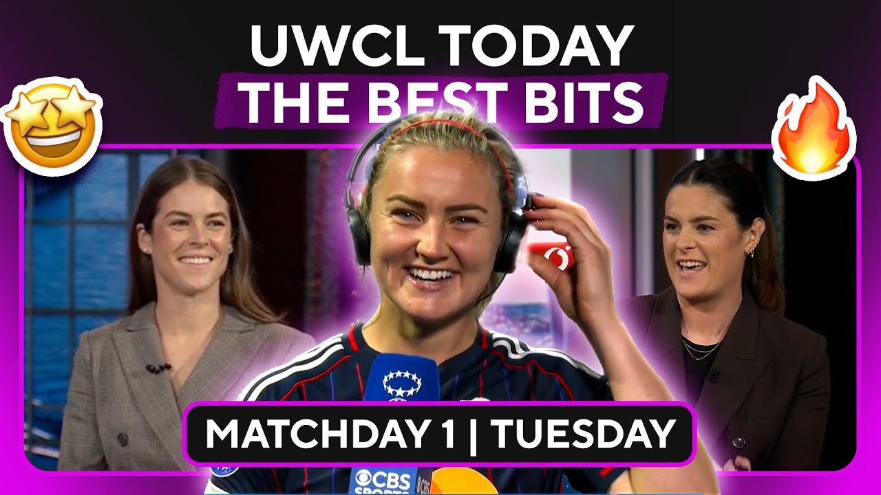 BEST BITS of UWCL Today! | Kelley O'Hara, Jen Beattie, Darian Jenkins, Hannah Cash, Janelly Far&iacute;as