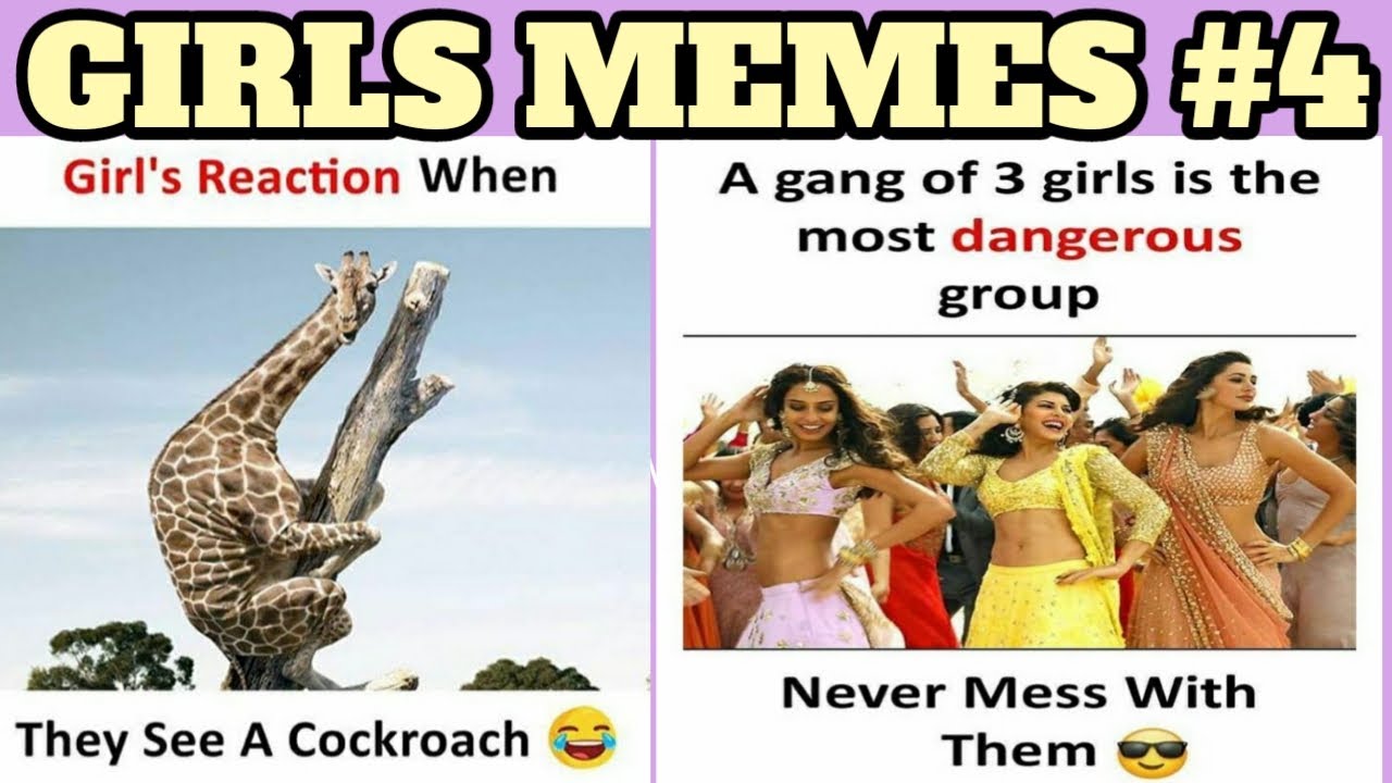 FUNNY GIRLS MEMES PART 5. MEMES ONLY GIRLS WILL FIND FUNNY AND RELATABLE #FUNNY #LITMEMES #LEGENDS