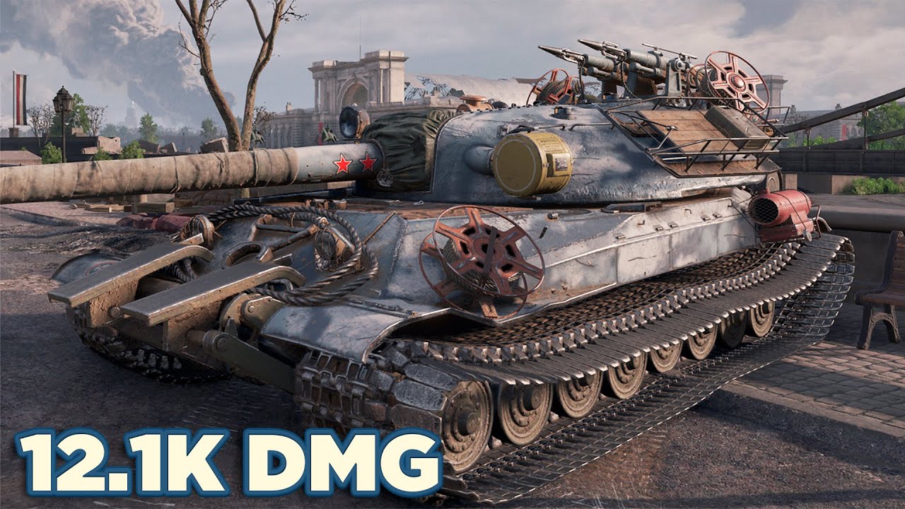 Объект 705А • 12.1К УРОНА 8 ФРАГОВ • WoT Gameplay