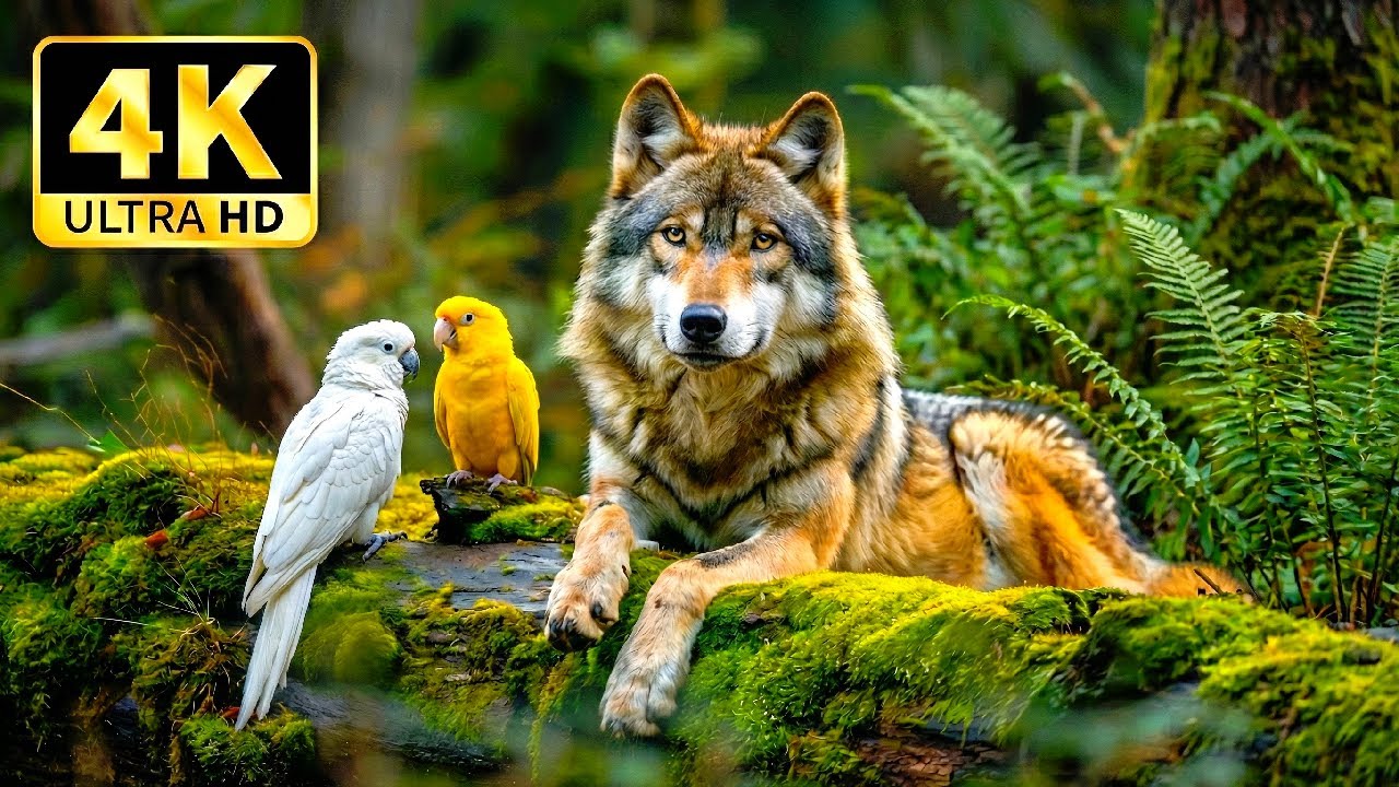 Nature in 8K: Immersive Rainforest Experience & Calming Sounds