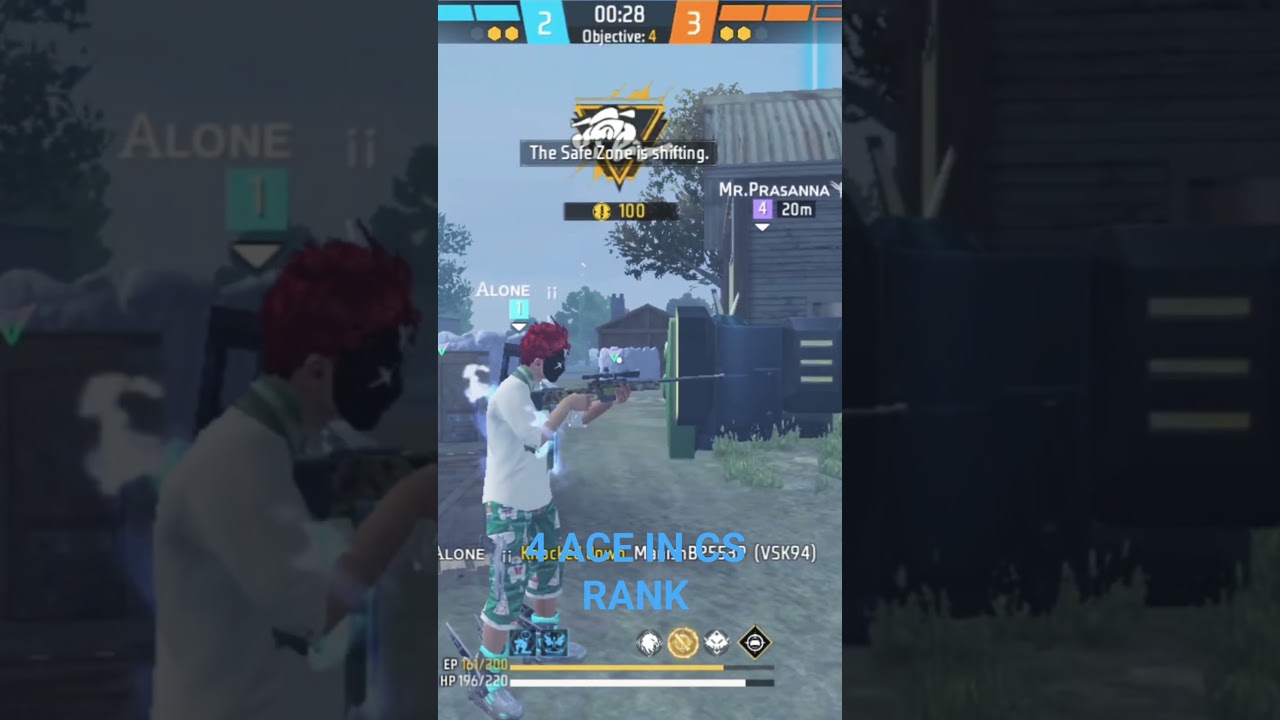 CS RANK 4 ROUND 4 ACE CHALLENGE COMPLETED 