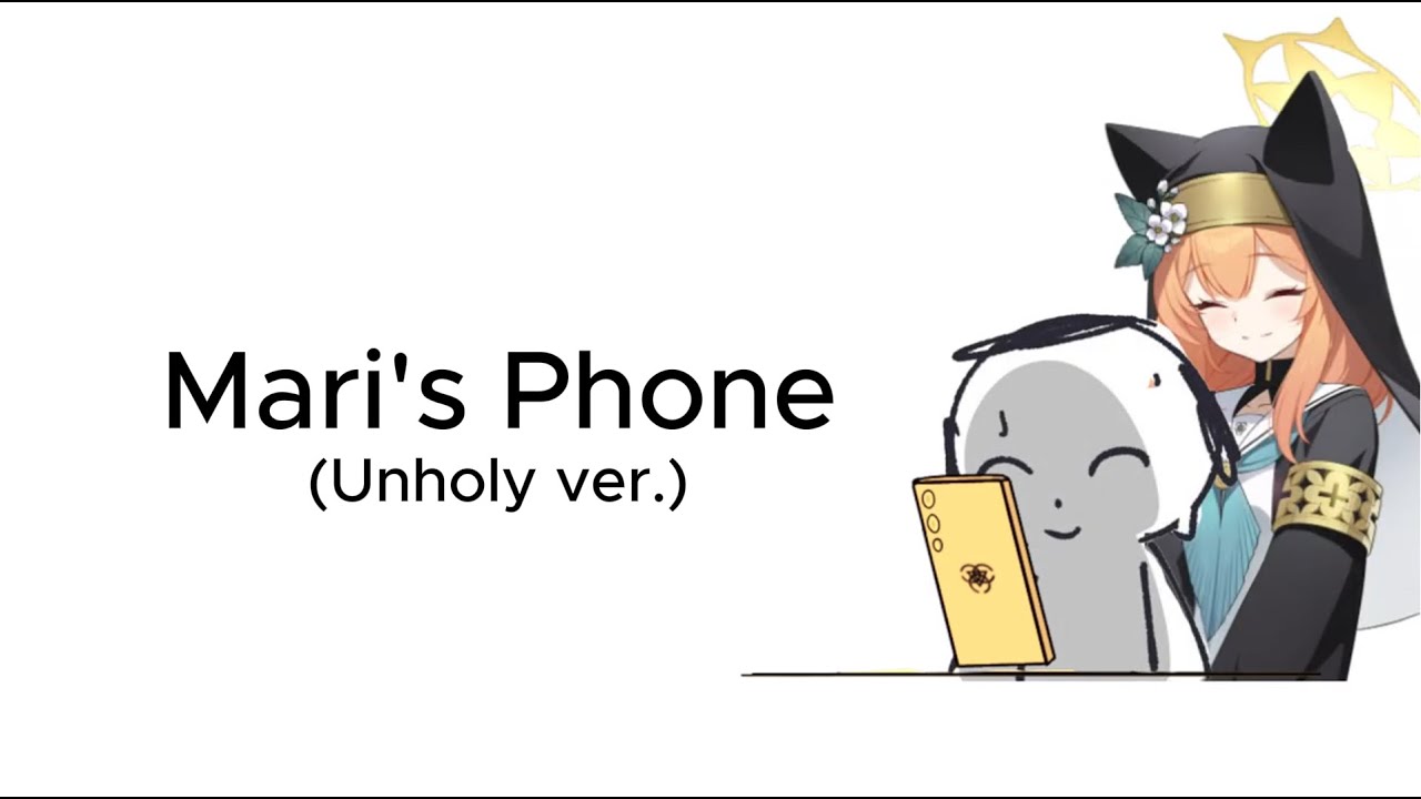 Mari's Phone [unholy ver.] (Blue Archive)