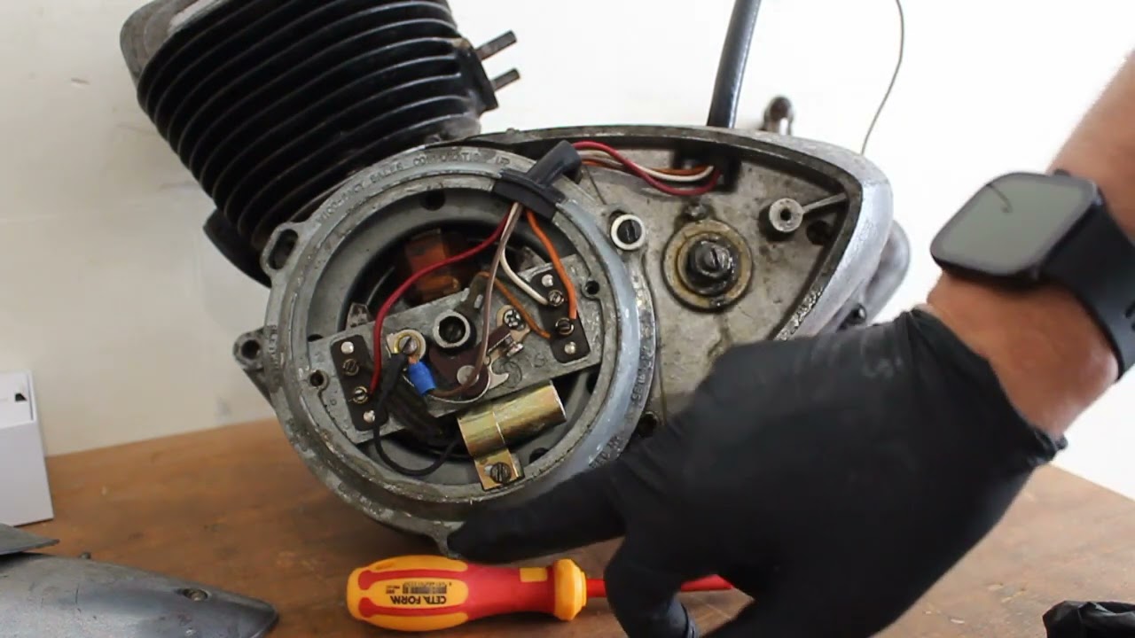 BSA Bantam D7 Rotor & Stator Removal Guide (Flywheel)