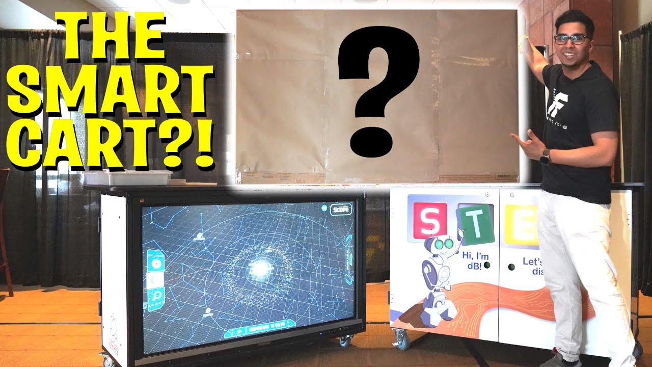 Unboxing & Review - The SMART CART! by Discovery Maker - Mobile STEM Center