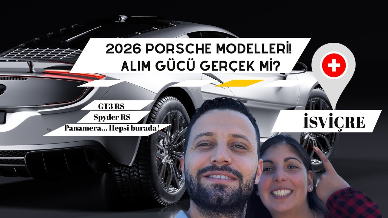 İsviçre’de Porsche Almak Ne Kadar Kolay? Türkiye ile Şok Karşılaştırma!
