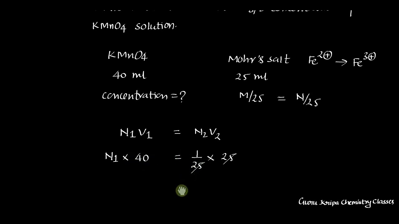 08 Redox titrations