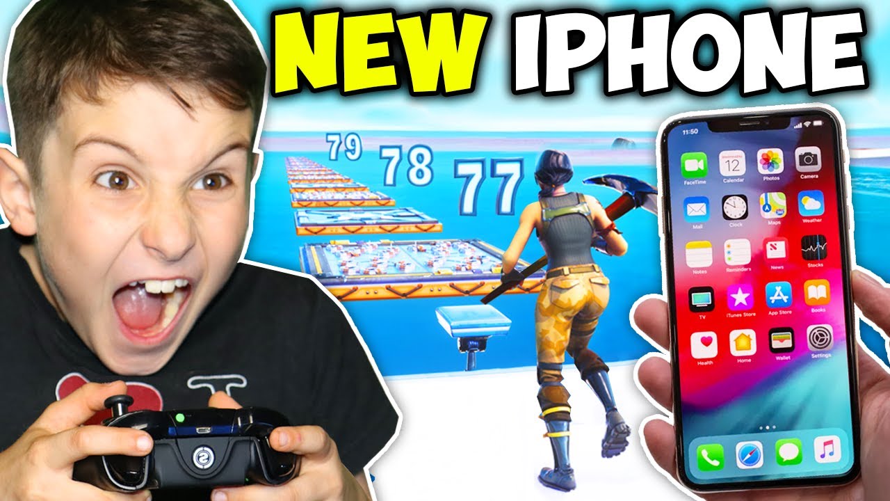 KID GETS IPHONE X IF BEATS DEATHRUN!!!!