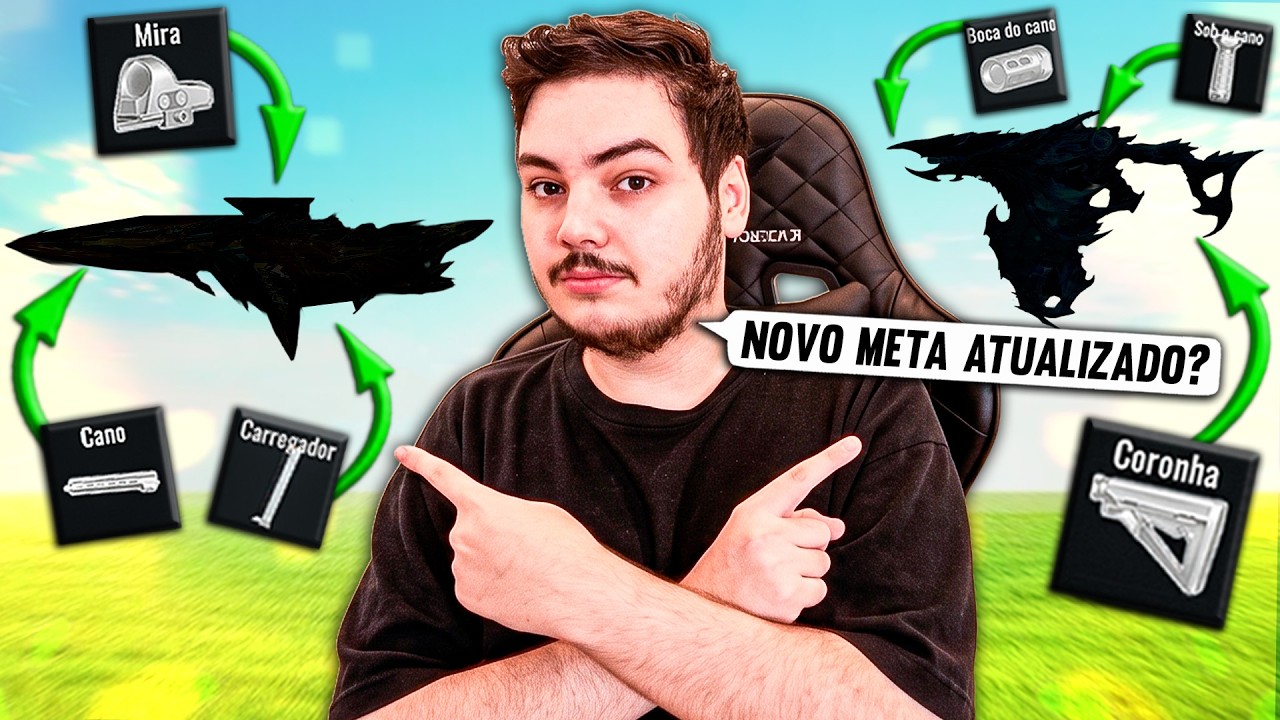NOVAS ARMAS no META do BLOOD STRIKE 🔥 (Armas Foram Buffadas! + Classes Meta!)