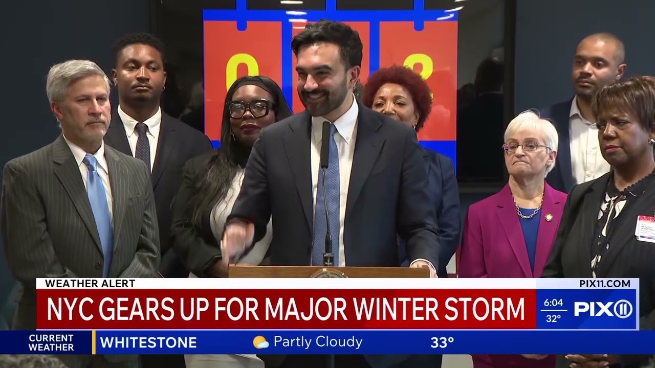 BRACING FOR THE STORM - PIX11 MORNING NEWS AT 6 (1/27)
