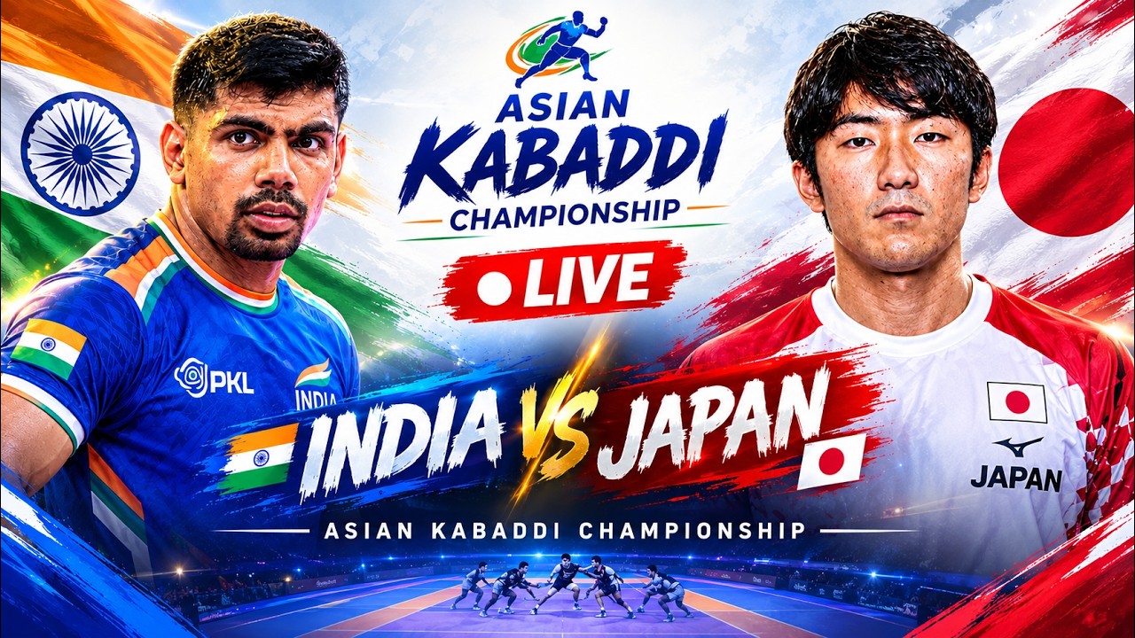 India vs Japan | Asian Kabaddi Match 2026 Live | Asian Sports Tournment 2026
