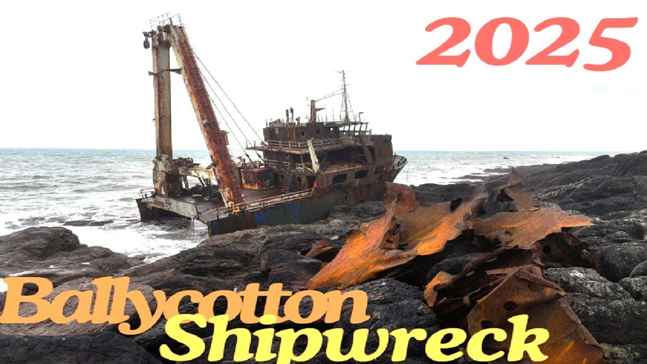 Ballycotton Shipwreck - 5th year on the rocks