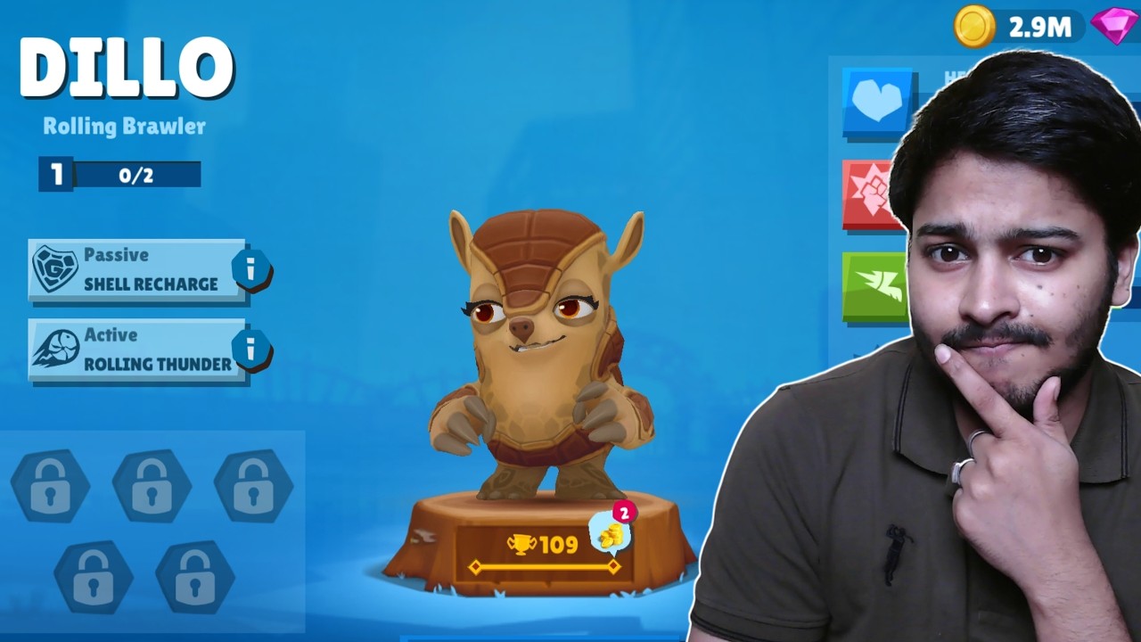 Dillo New Character Gameplay Zooba