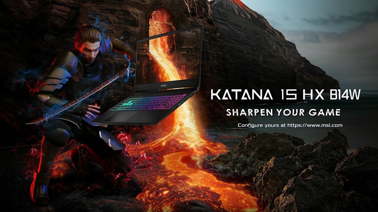 Katana 15 HX B14W - Affûtez votre jeu | PC portables gaming MSI