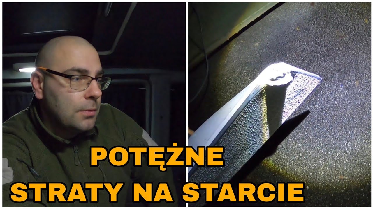 Nagła burza z gradem na Słowacji i wszystkiego mi sie odechciało.