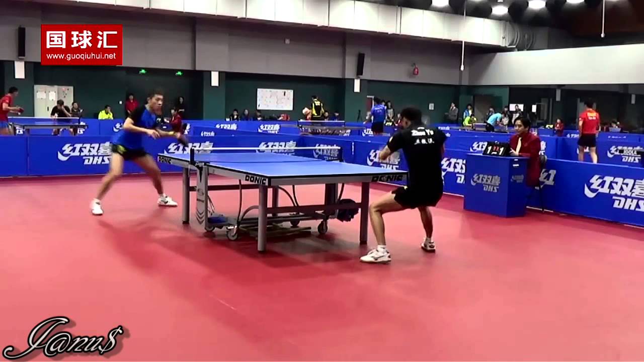 2014/15 China Trials for WTTC 53rd: XU Xin - ZHOU Yu [Full Match|Short Form/720p]