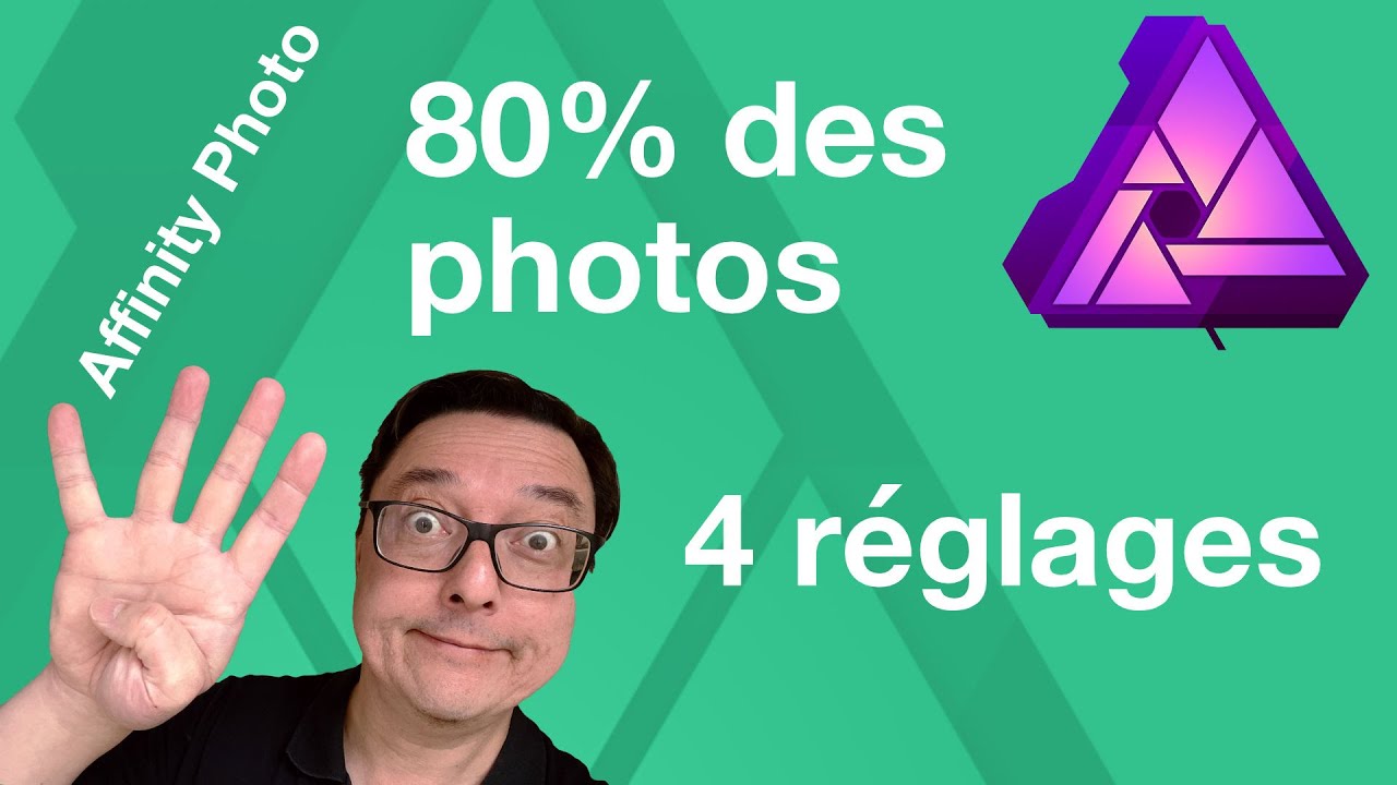 Les 4 réglages pour developper 80% de vos photos