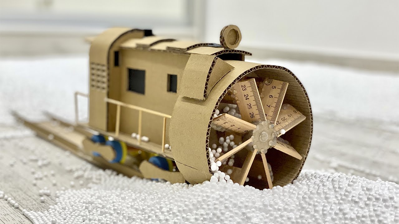 Railroad Snow Plow Train - Snow Giants