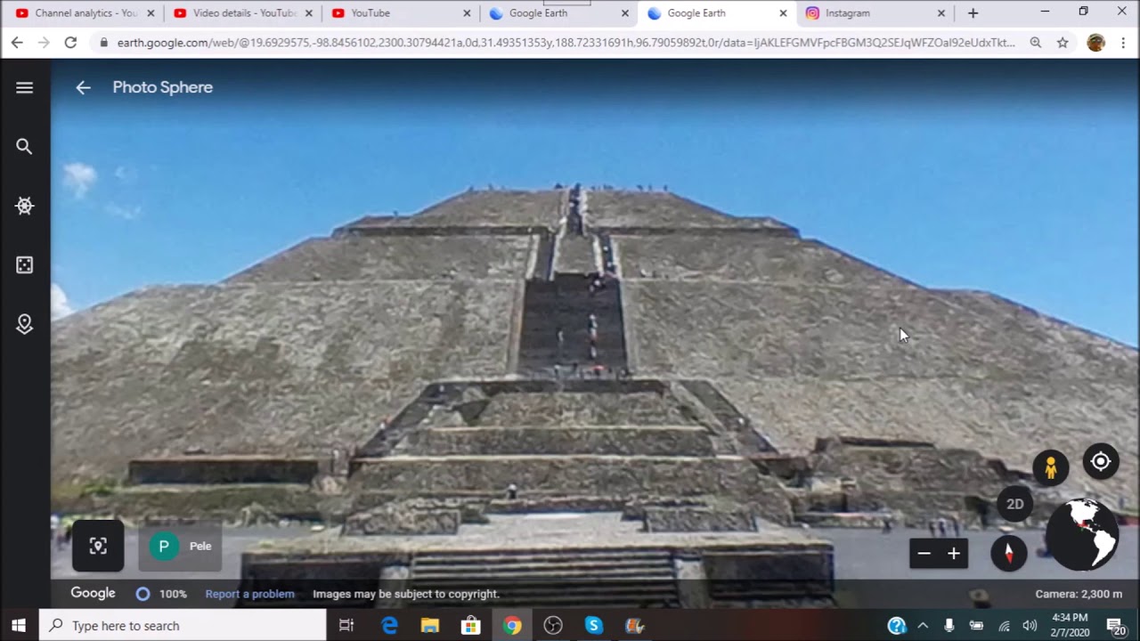 Teotihaucan, Pyramid Of The Sun & The Stairway To Heaven