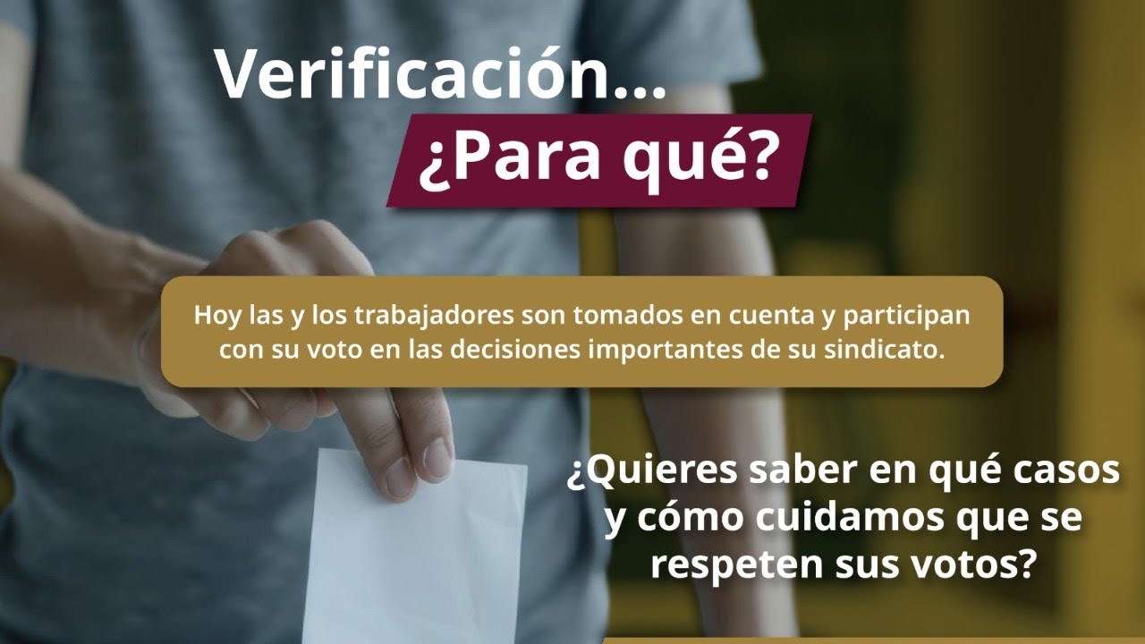Verificación...¿para qué?