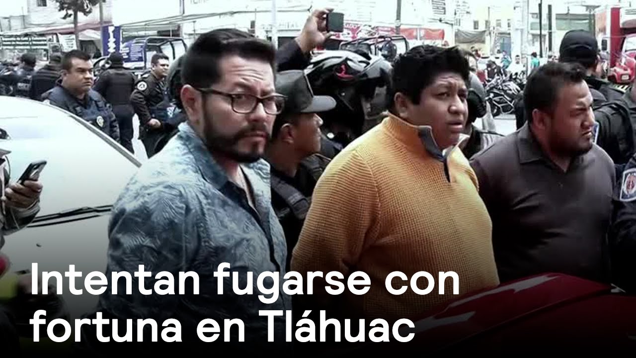Fuga frustrada de carro con fortuna en Tláhuac - En Punto con Denise Maerker