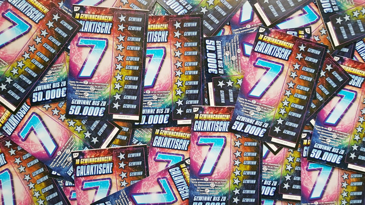 Für 700€ Galaktische 7 🌌 Rubbellose gerubbelt [70k Abo Special] #2