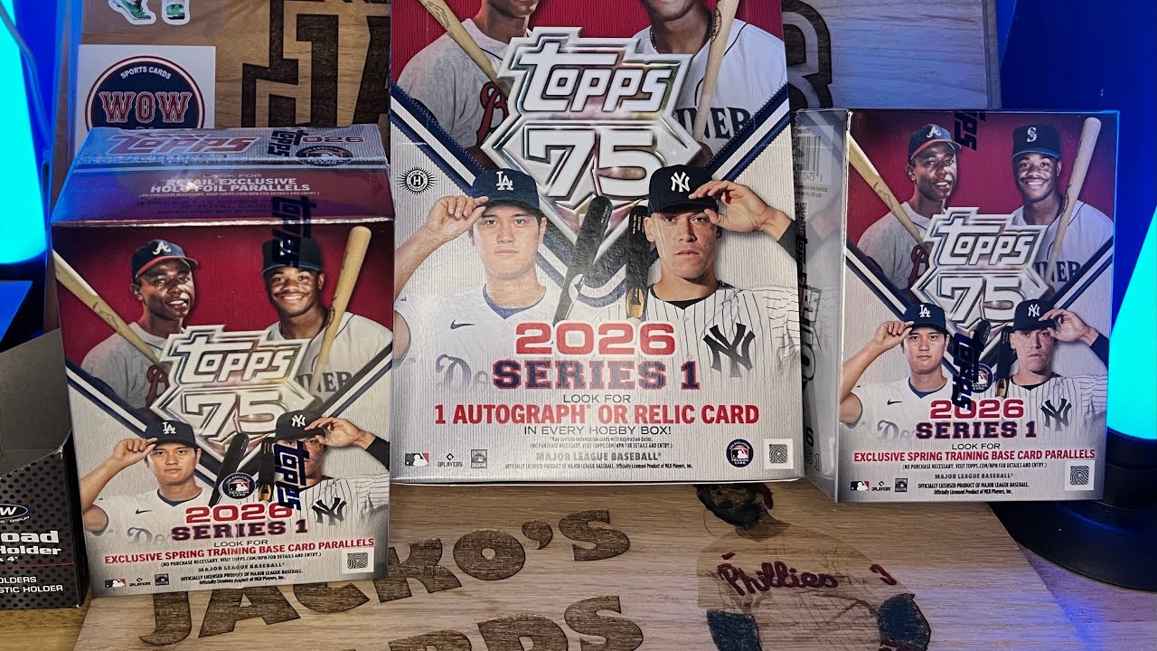 TOPPS SERIES 1 2026: BLASTER BOXES 