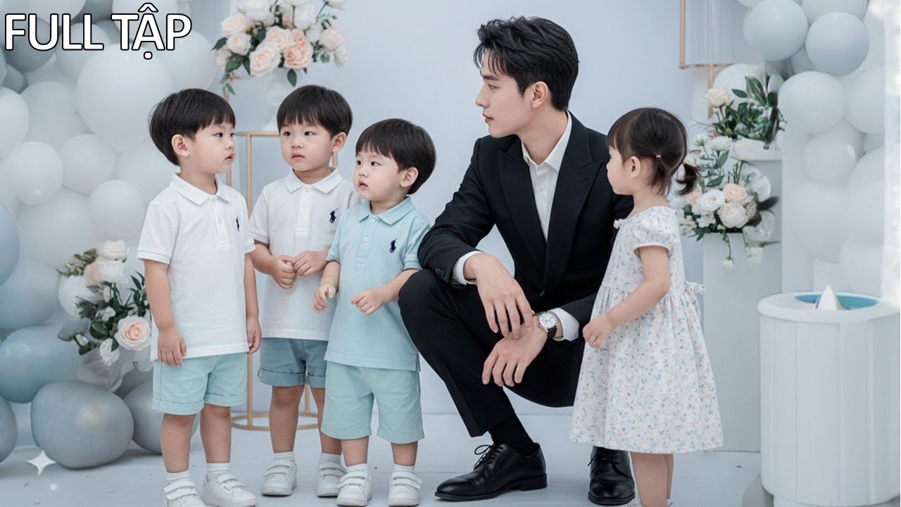 Tổng Tài vô tình gặp 4 đứa trẻ lạ gọi mình là bố, liền điều tra và sốc khi biết đó là con ruột!