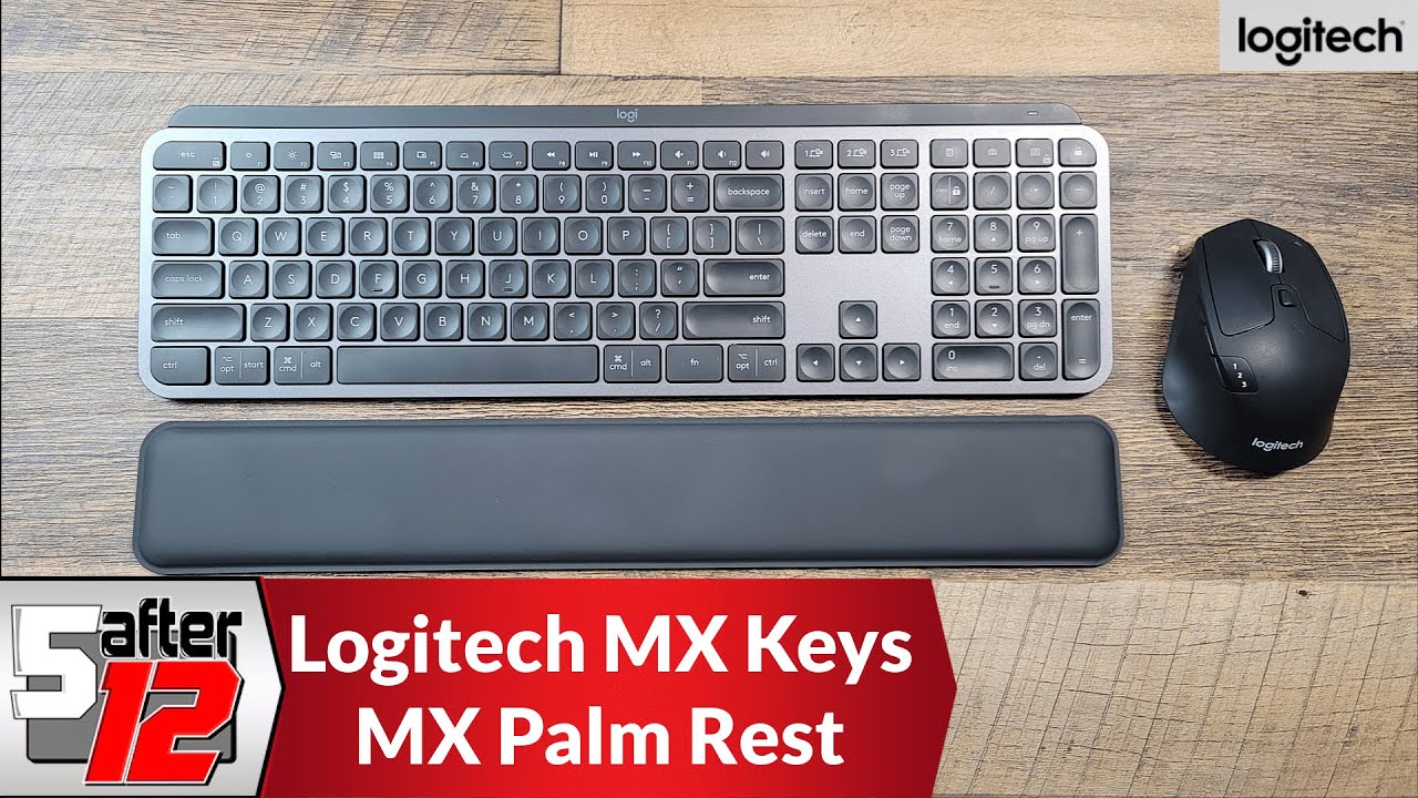 Logitech MX Keys | MX Palm Rest | Unboxing and pairing