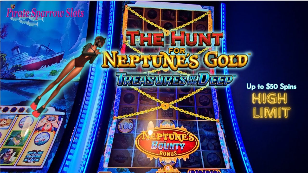 HIGH LIMIT VGT  Treasures Of The Deep The Hunt For Neptune's Gold #VGT