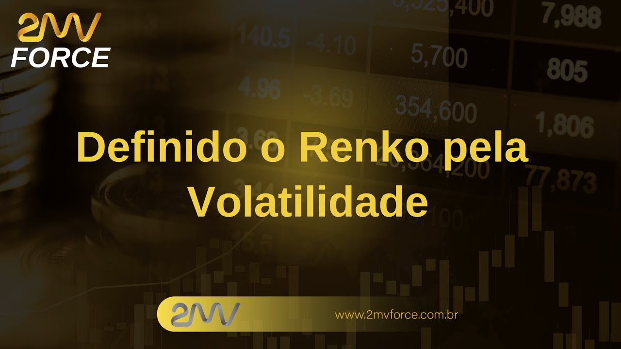 Definindo o Renko pela Volatilidade