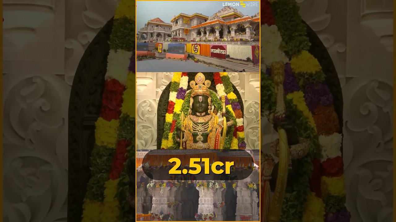 Ambani Family Donates Crores and Visited Ayodhya's Ram Mandir 🛕 जय श्री राम 🚩
