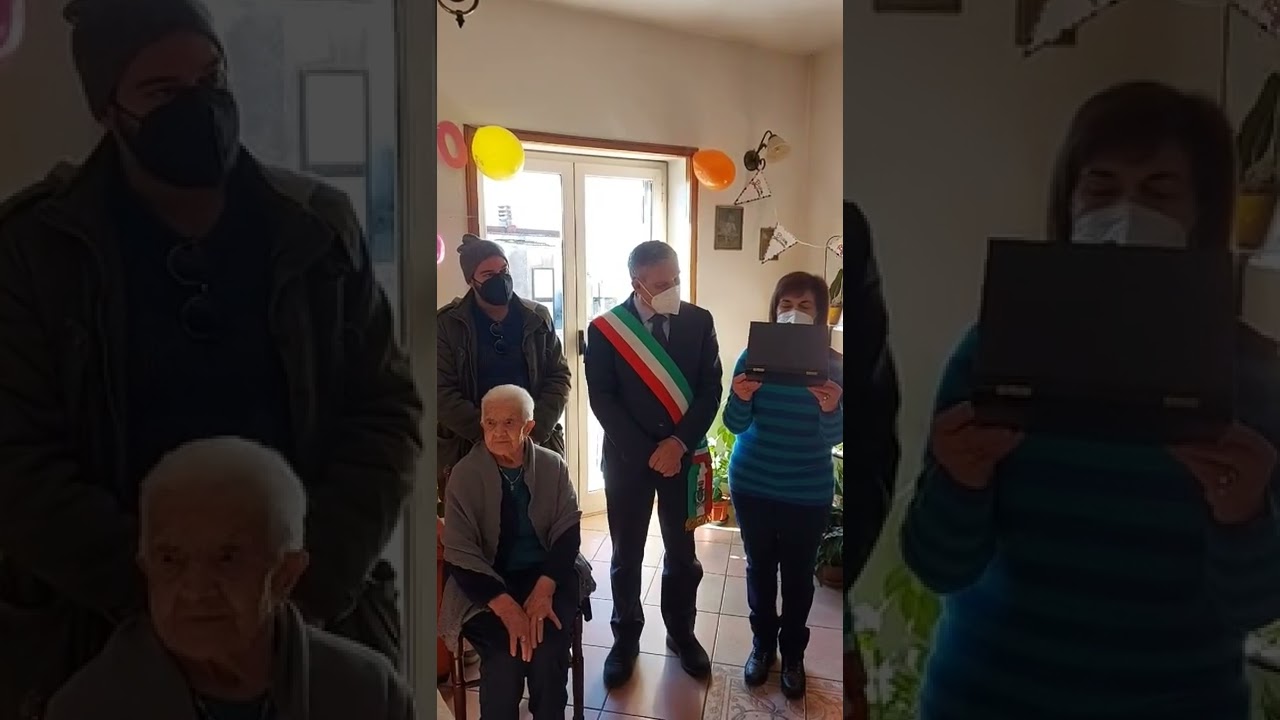Aquara in festa per i 100 anni di Angela Rosa Serrelli