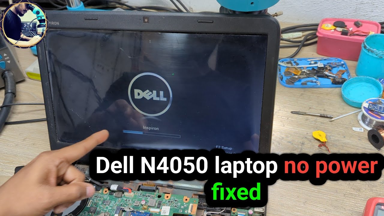 Dell laptop no power | Dell laptop not charging | dell n4050 no power fixed [ English ]
