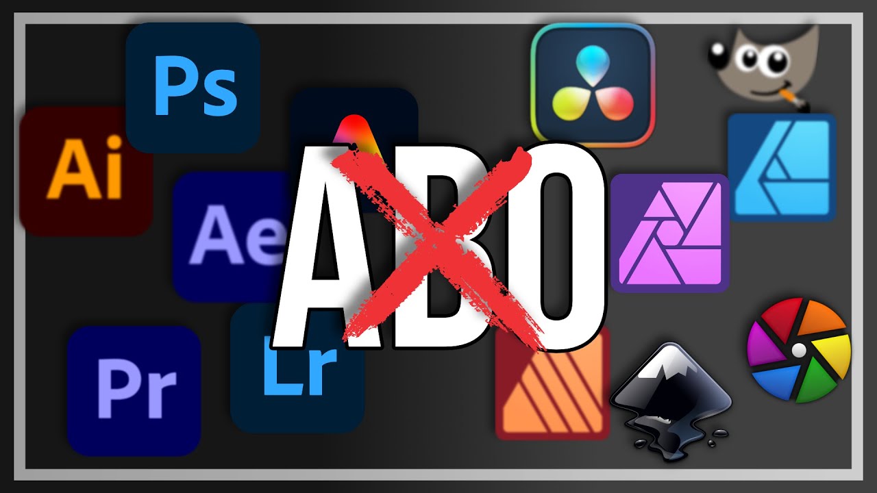 Es gibt Alternativen! | Diese Programme machen Adobe echte Konkurrenz (ohne Abo)